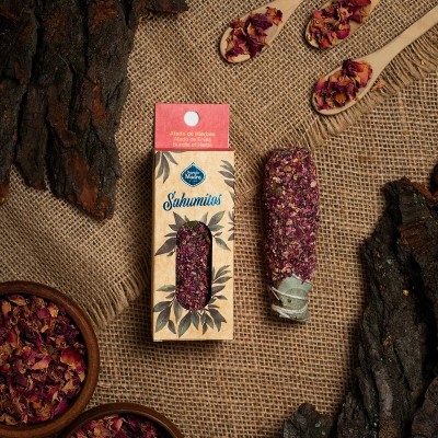 Smudge Mini Rosa - Sagrada Madre - confezione ambientata