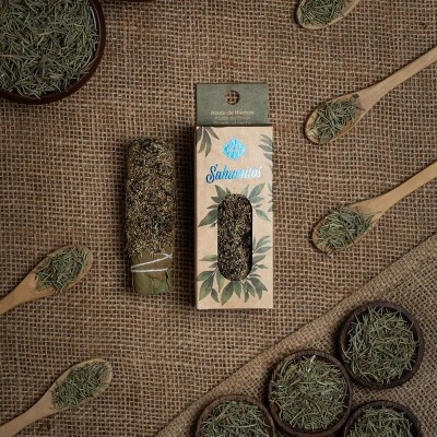 Smudge Mini Rosmarino - Sagrada Madre - confezione ambientata