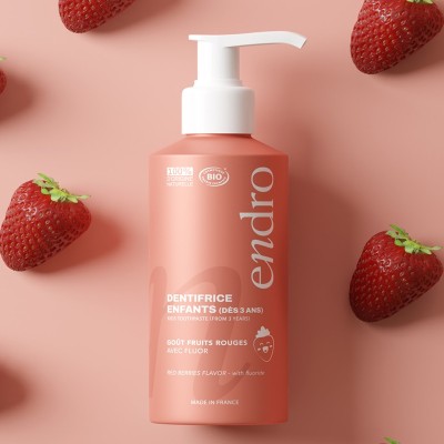 Dentifricio Bambini Frutti Rossi Endro | Volo di Fiori EcoBio Distribuzione