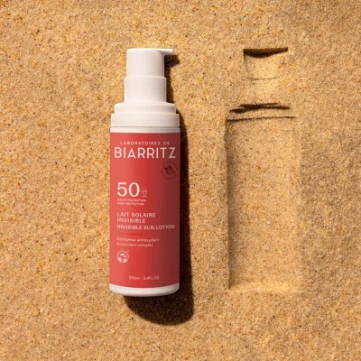 Latte Solare Invisibile SPF50 Laboratoires de Biarritz | Volo di Fiori EcoBio Distribuzione