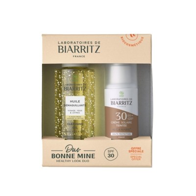Kit Duo Bonne Mine SPF30 Dorée – Protezione e Detersione | Volo di Fiori EcoBio Distribuzione