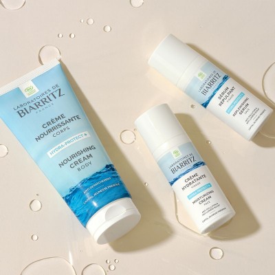 Crema Idratante Viso Hydra-Protect+ Laboratoires de Biarritz | Volo di Fiori EcoBio Distribuzione