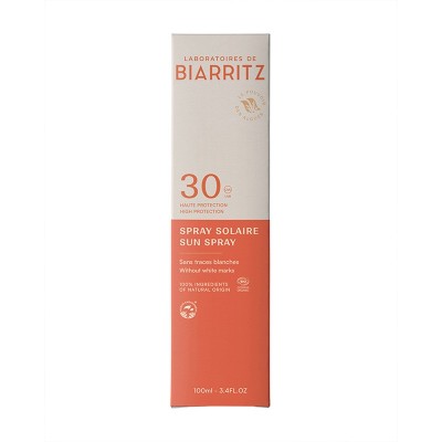 Spray solare SPF30 bio Laboratoires de Biarritz | Volo di Fiori EcoBio Distribuzione