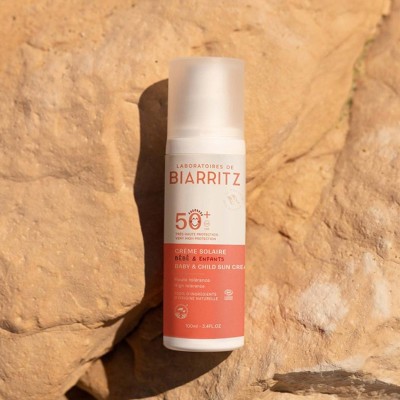 Crema Solare bebé & bambini SPF50+ Bio Laboratoires de Biarritz | Volo di Fiori EcoBio Distribuzione