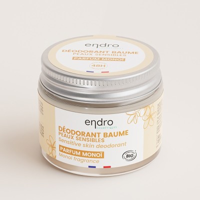 Deodorante Naturale Monoi Pelli Sensibili Endro Cosmétiques | Volo di Fiori EcoBio Distribuzione