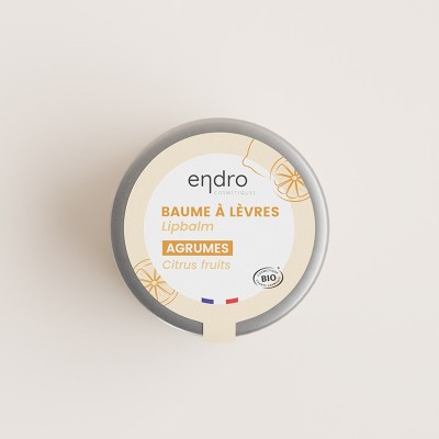 Balsamo Labbra Agrumi Endro Cosmétiques | Volo di Fiori EcoBio Distribuzione