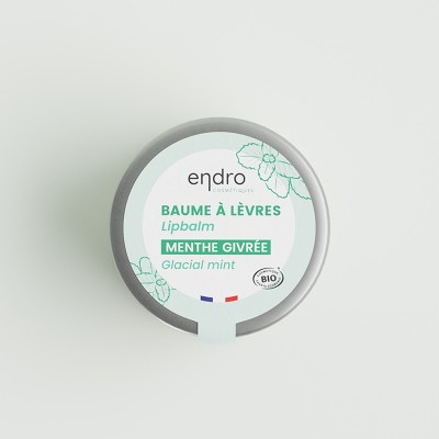 Balsamo Labbra Menta Endro Cosmétiques | Volo di Fiori EcoBio Distribuzione