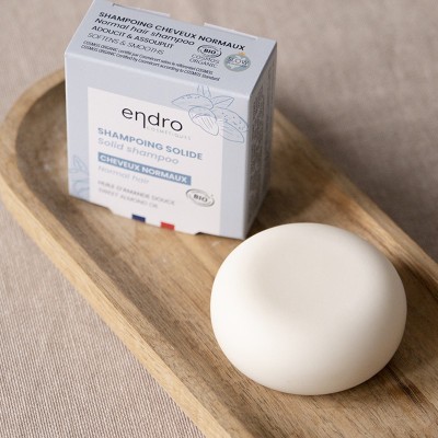 Shampoo Solido Capelli Normali Mandorla Endro Cosmétiques | Volo di Fiori EcoBio Distribuzione