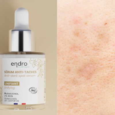 Siero Anti-Macchie Uniformante Bakuchiol Endro Cosmétiques | Volo di Fiori EcoBio Distribuzione