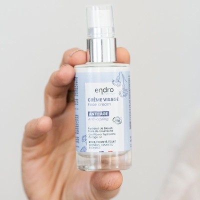 Crema Viso Antietà Globale Endro Cosmétiques | Volo di Fiori EcoBio Distribuzione