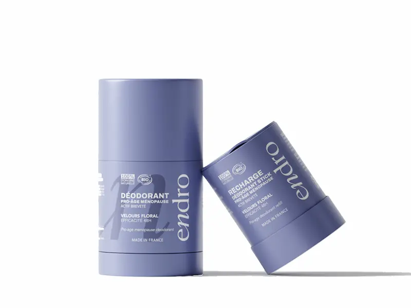 Deodorante stick Endro con sistema ricaricabile