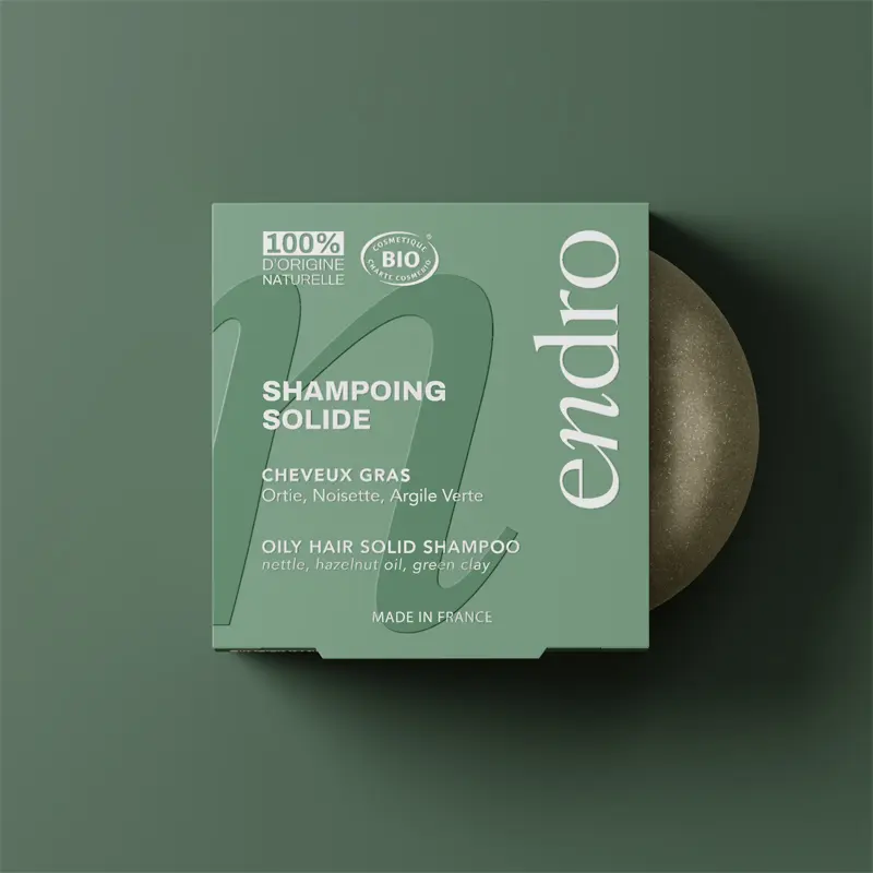 Shampoo Solido Capelli Grassi Endro Cosmétiques