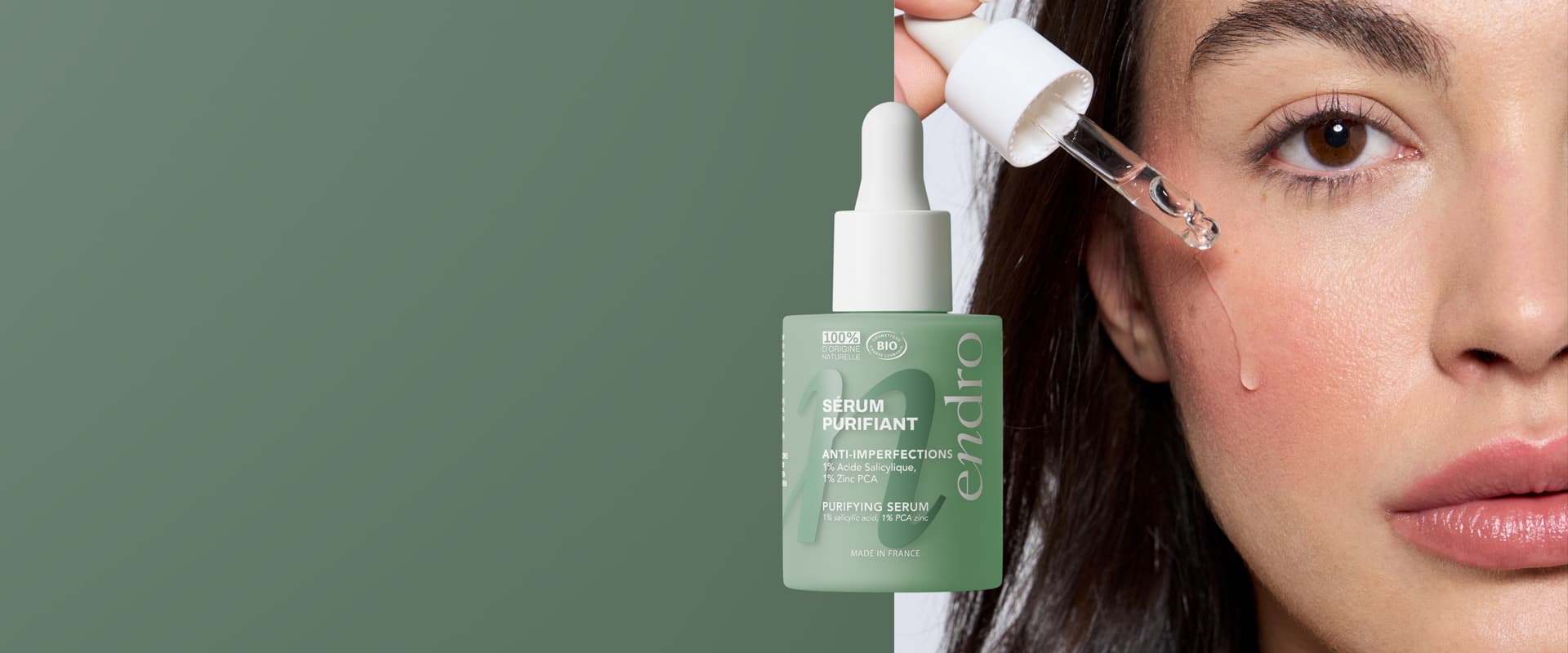 Routine purificante e opacizzante Endro Cosmétiques