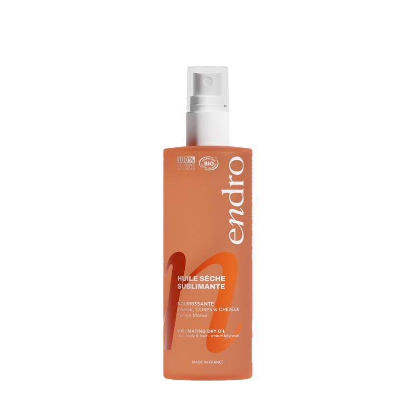 Olio secco al profumo di Monoï 3 in 1